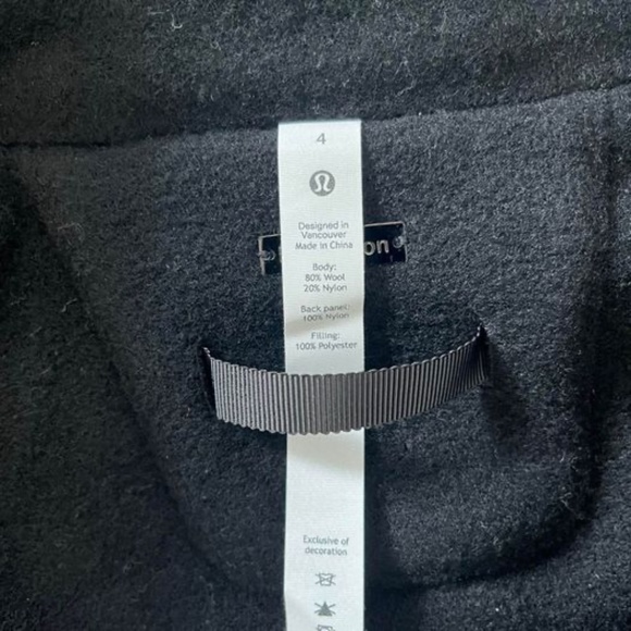Lululemon Long Wool Coat - Picture 6 of 8